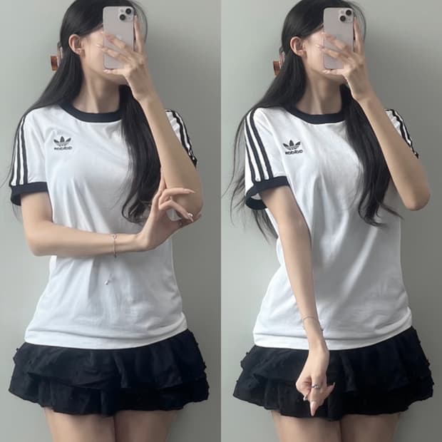 아디다스 반팔티