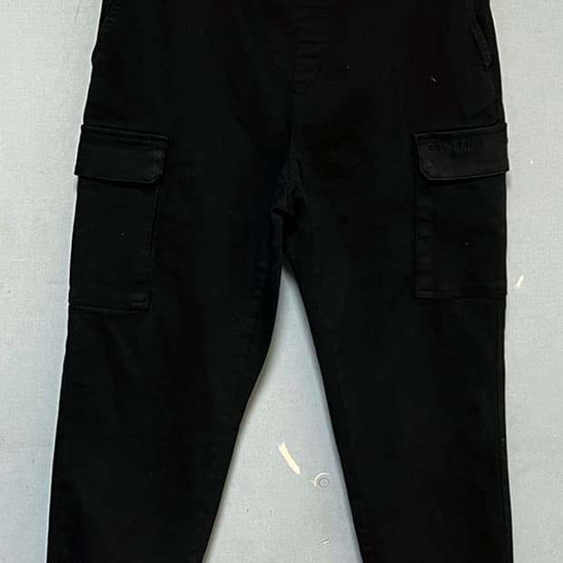 버커루 남자면바지 조거 카고 추동 얇은기모 XL 34