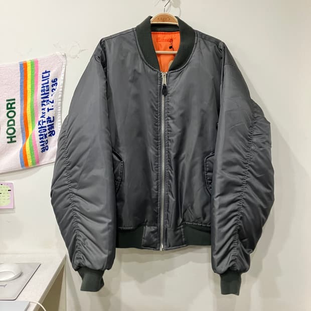 180 로스코 양면 항공점퍼 ma1