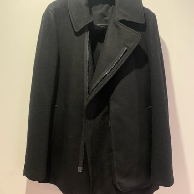 프랑스구매 Y-3 요지야마모토 블랙 반코트