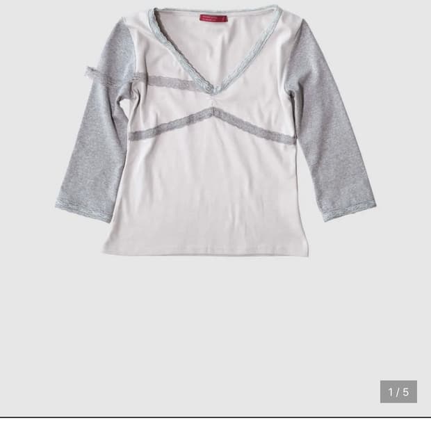 인앤양인하모니 Lace top grey