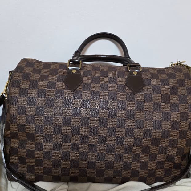 루이비통 스피디 35 반둘리에 다미에