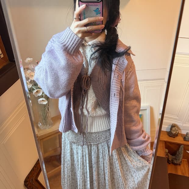 모리걸 빈티지 코디세트