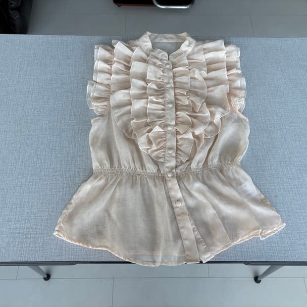 ruffle frill blouse