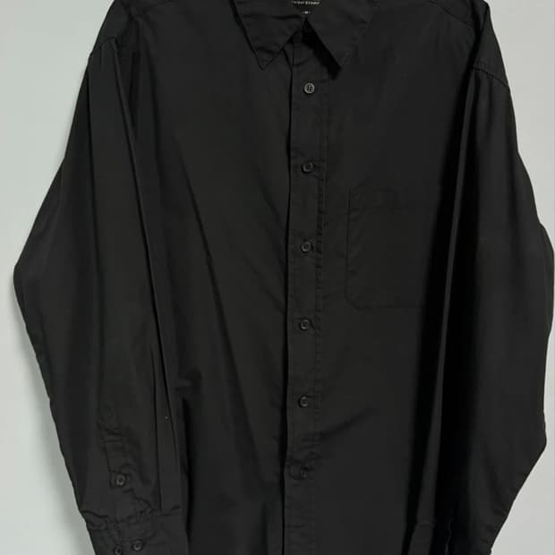 토피 블랙 셔츠