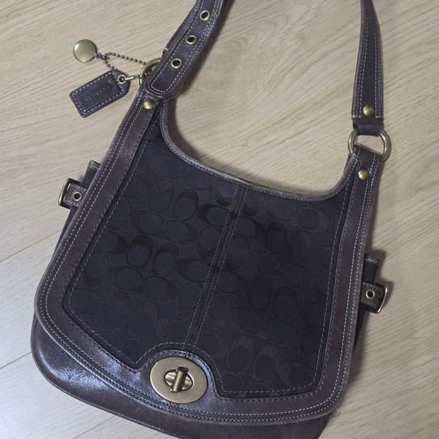 Coach 코치 시그니처 빈티지 크로스백 