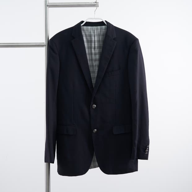 Burberry 블랙라벨 노바체크 투버튼 블레이저