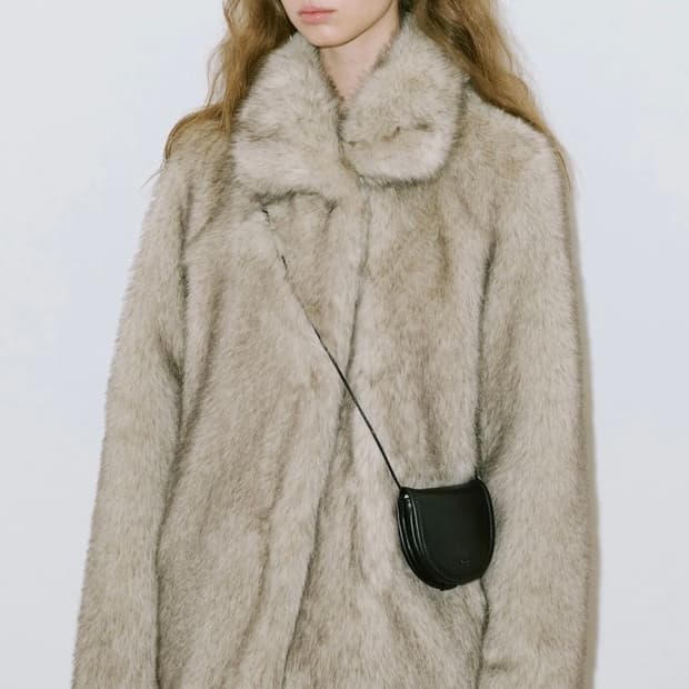 시눈 퍼자켓 sinoon Heavy mix fur jacket