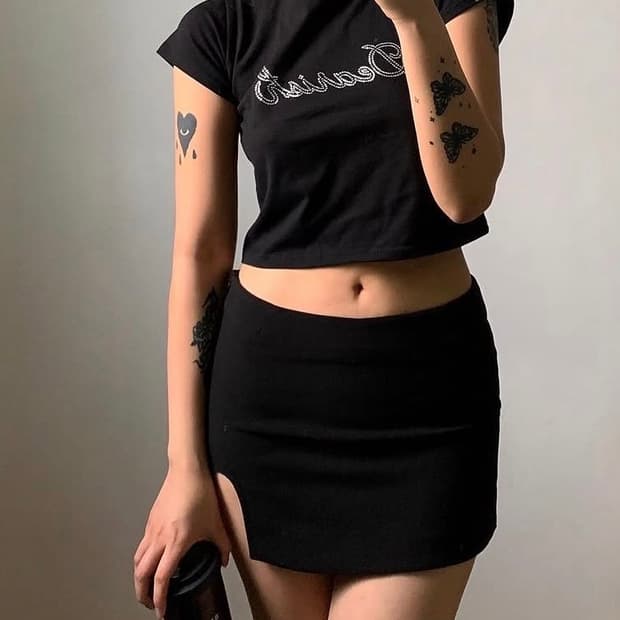 (반택포) 글로니 미니스커트