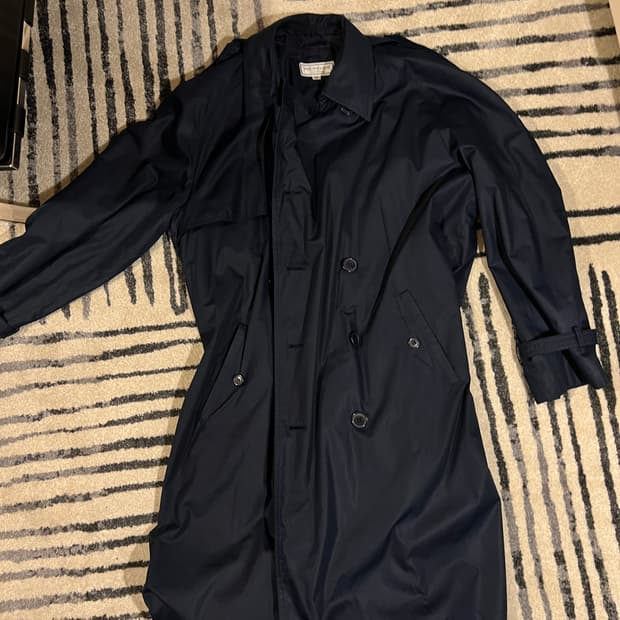 [50] 80s 입생로랑 YSL 빈티지 트렌치 코트