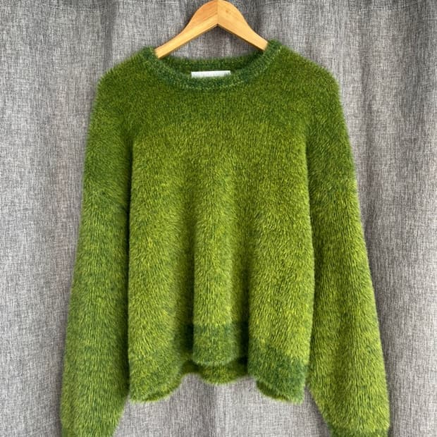 노매뉴얼 헤어리 니트/#3380