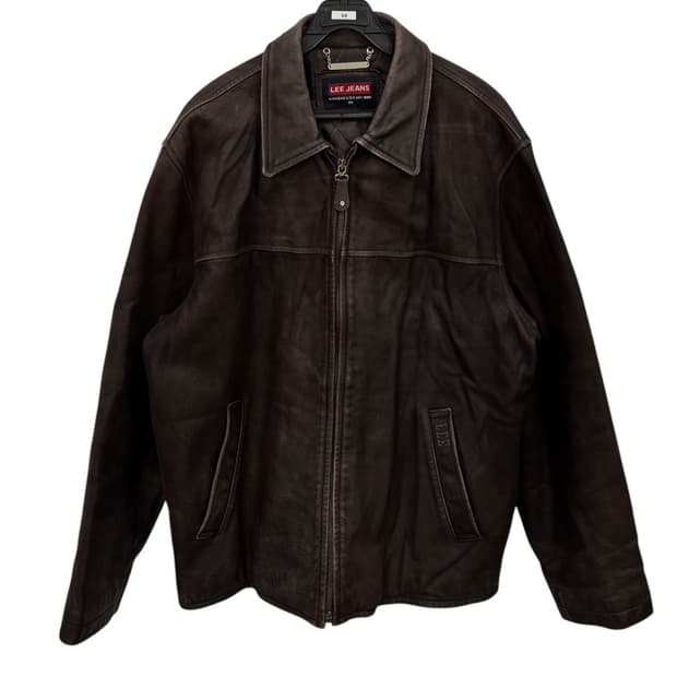 90s LEE 리 리얼레더 자켓