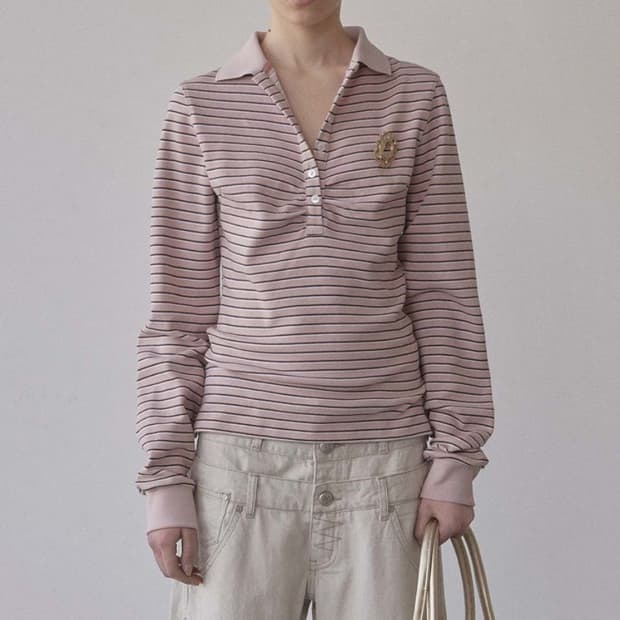 스컬프터 셔링 테니스 셔츠