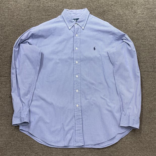 (L) POLO 폴로 랄프로렌 체크 셔츠 블레이크