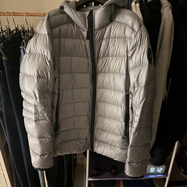 (네고가능)크로프톤 후디 - 볼더 그레이 L