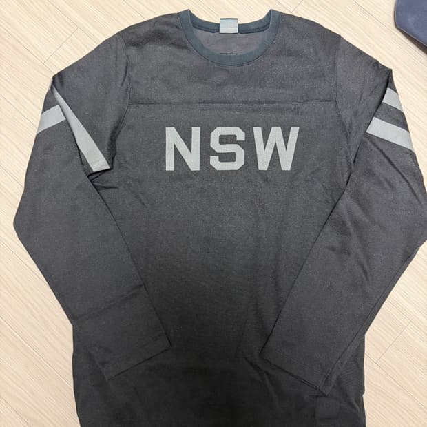 나이키 NSW 긴팔 티셔츠 블랙 XL
