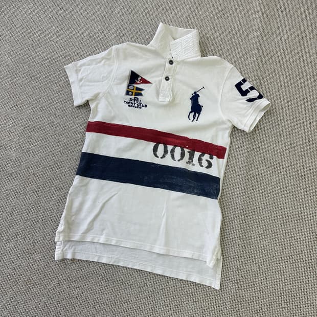 S 폴로랄프로렌 빅포니 반팔 카라 티0408D