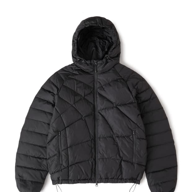 25FW Web Goose Down Puffer Black