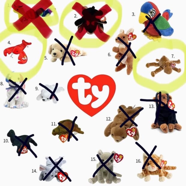 ty 빈티지인형(1990-2000s)