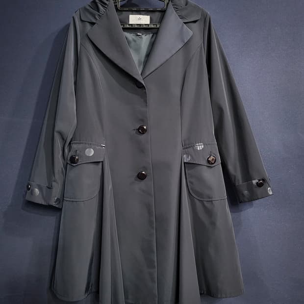 MOONKO(문코) 프릴 코트자켓