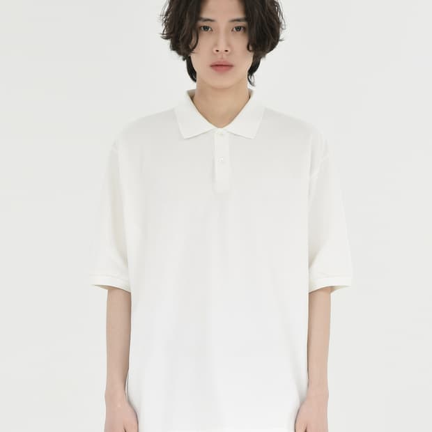 브라운야드 코튼 피케 폴로 셔츠
