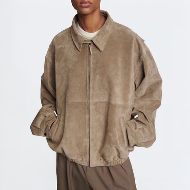 23fw Ronan suede jkt