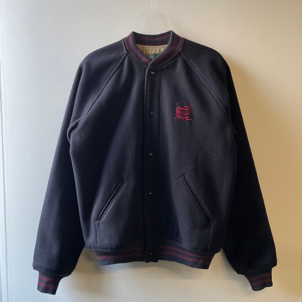 90s 폴로 랄프로렌 그린라벨 울 스타디움 자켓