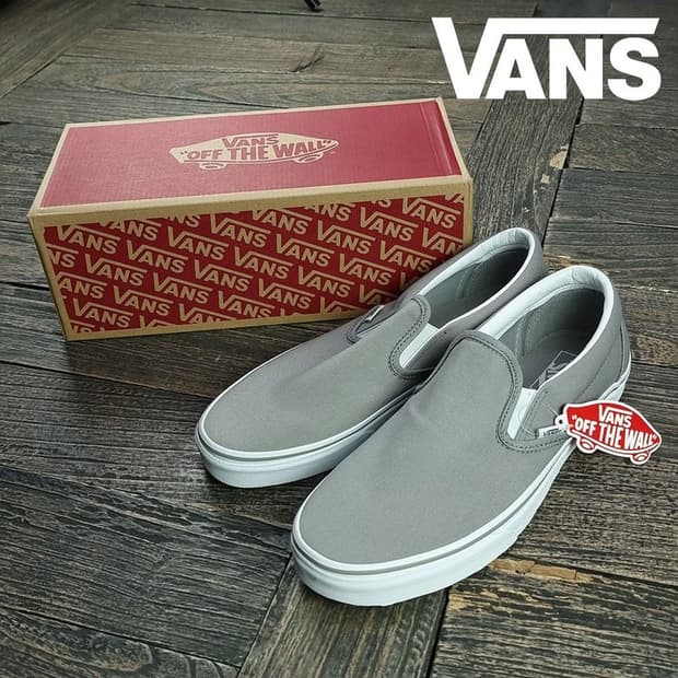 [반스](새상품) 슬립온 그레이 M19384