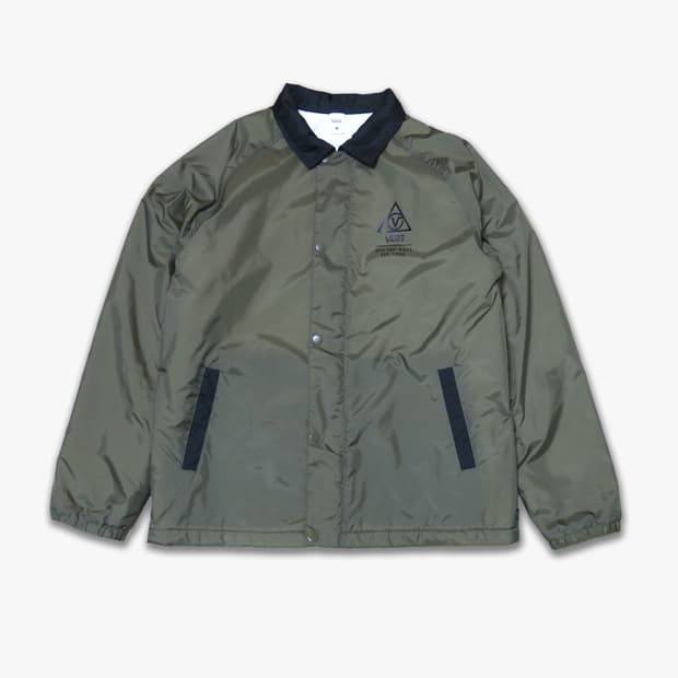 반스 플리스 나일론 바람막이 자켓 