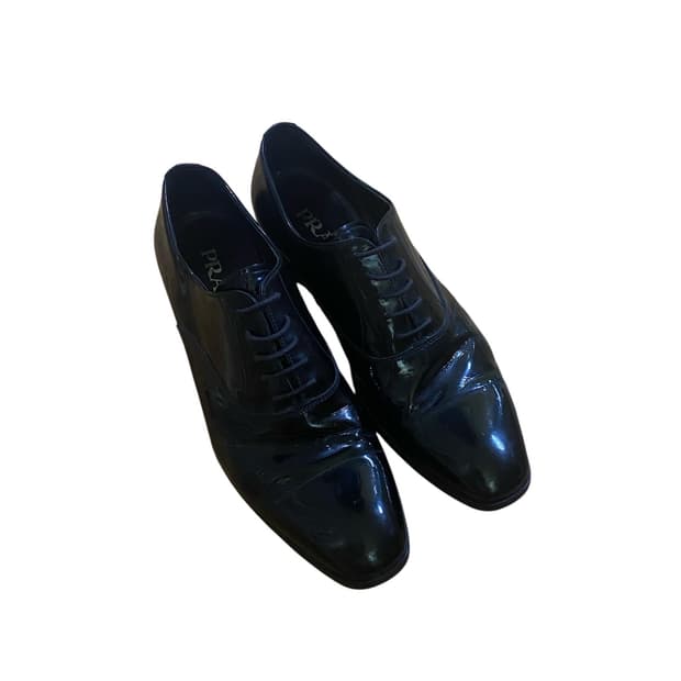 Prada Cap Toe Oxford Shoes