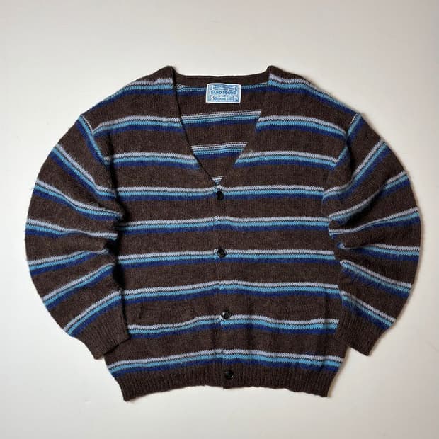 샌드사운드 25ss 모헤어 스트라이프 가디건 PN8714