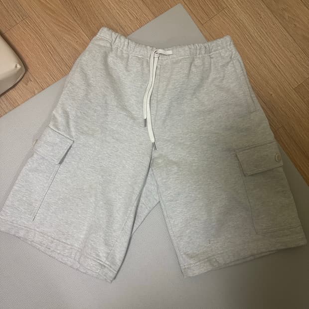 애프터프레이 스웨트 카고 쇼츠 반바지