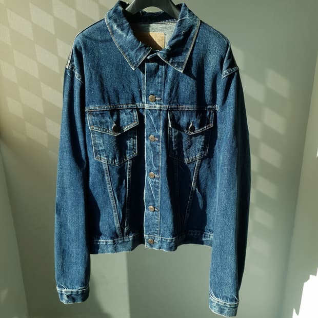 RRL 3rd denim trucker jk