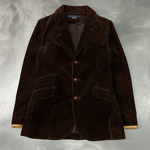  폴로랄프로렌 코듀로이 엘보패치 블레이저 y15611