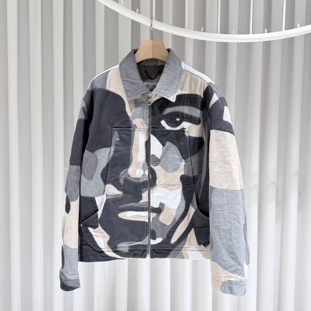 52 / 루이비통 모노그램 키드슈퍼 포트레이트 데님자켓