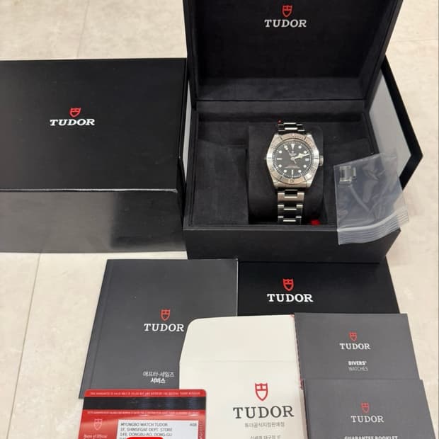 튜더 블랙베이 41mm 스틸 79730