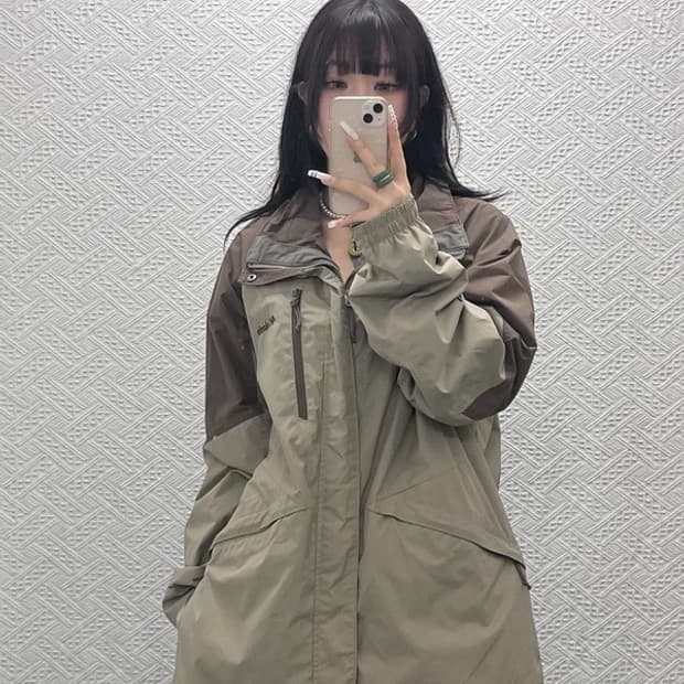 콜럼비아 USA 테크 마운틴 사파라 바람막이 자켓 L C10840