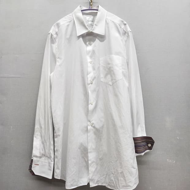 폴스미스 소매디테일 원포켓 셔츠 L(L)