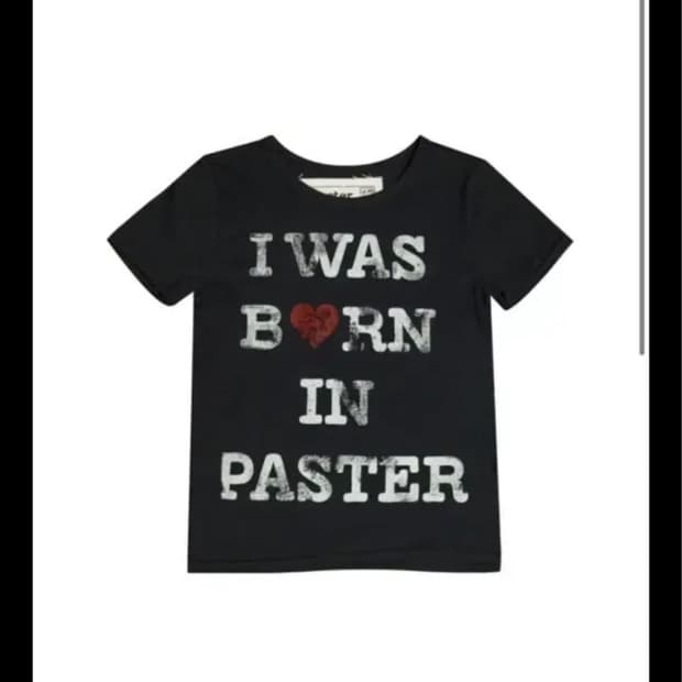 Paster 프린팅 티셔츠