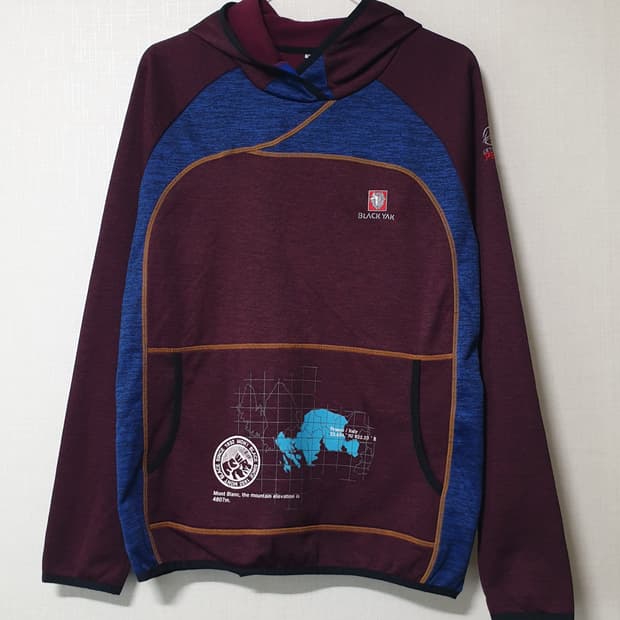 블랙야크 후드티 100사이즈 