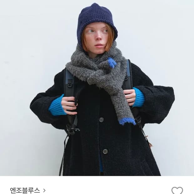 엔조블루스 부클 머플러
