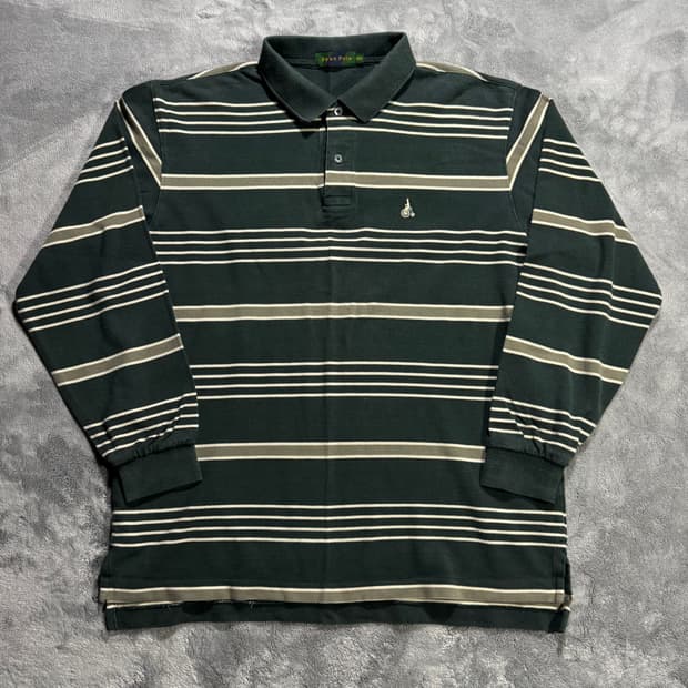 빈폴 빈티지 스트라이프 럭비티