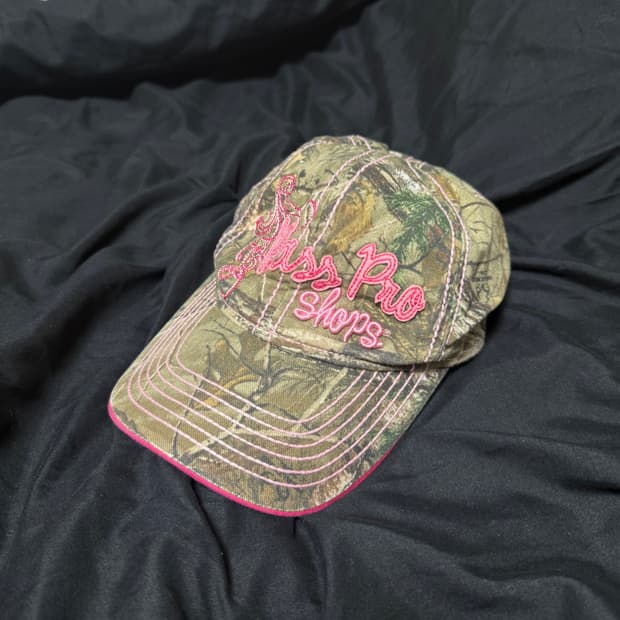 나띠st 빈티지 카모캡모자