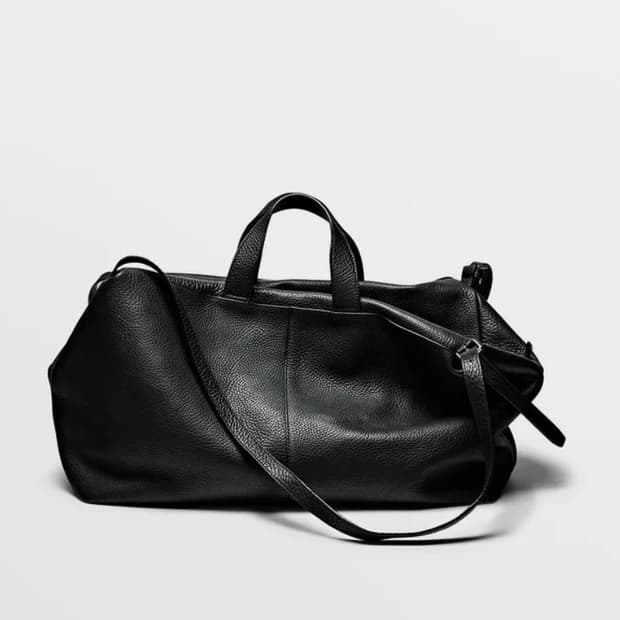 마시모두띠 레더 더플백