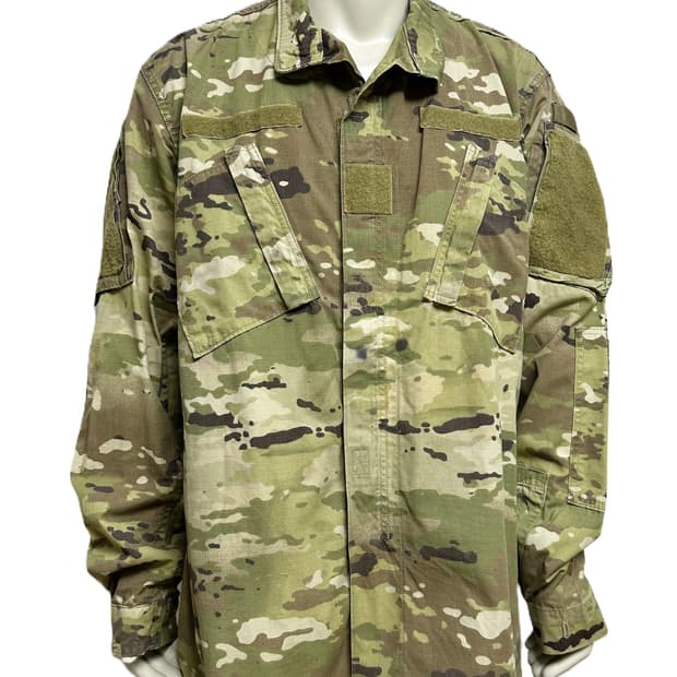 미군 OCP 멀티캠 전투복 상의 (L/XL) (XL)