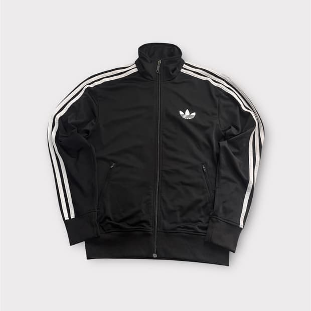 아디다스 파이어버드 블랙 져지 트랙탑 L 100