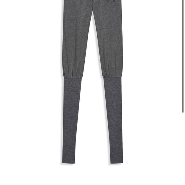 openyy 오픈와이와이 LAYERED KNEE SOCKS PANTS