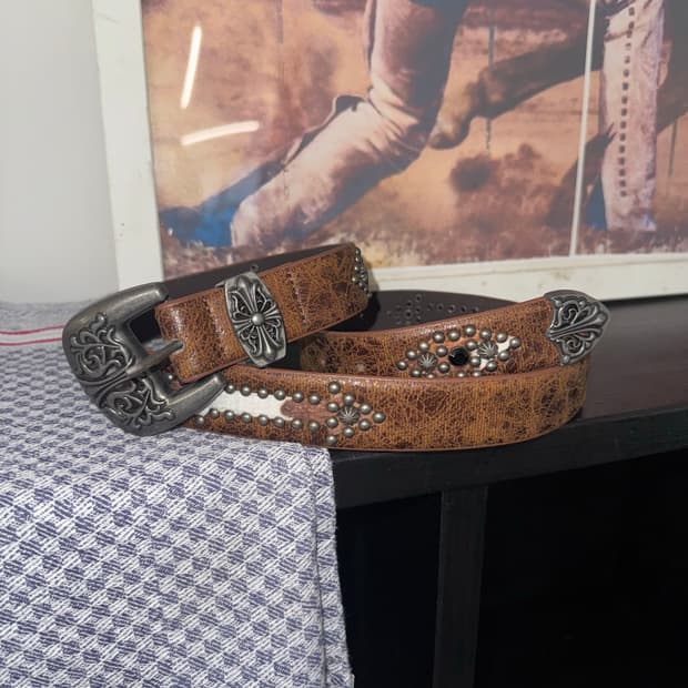 핸드메이드 웨스턴 벨트