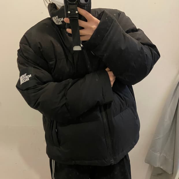 노스페이스 화이트라벨 네오 눕시 다운패딩