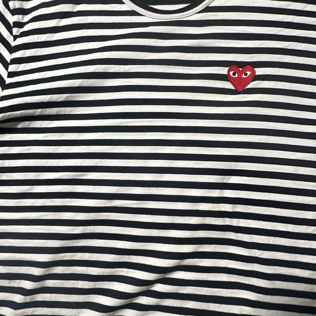 꼼데가르송 롱슬리브